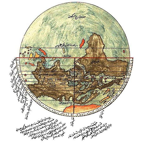 Другие карты мира из «Тухфат ал-кибар»
