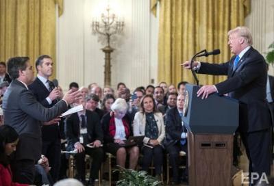 Президент не позволил журналисту CNN задать ему дополнительный вопрос Президент не позволил журналисту CNN задать ему дополнительный вопрос