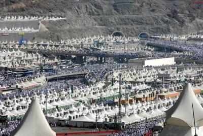 Tents in Mina