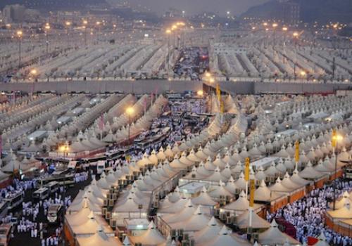 Tents in Mina